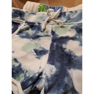 Set Of 3 Pairs Of Girls Short Size 6/6x. 1 Denim 1 Tye Dyed And 1 With Stitch